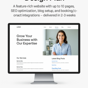 Standard Web Design Plan